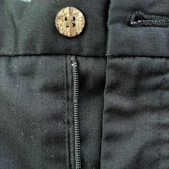 Black bamboo blend shorts - Picture 2 of 5